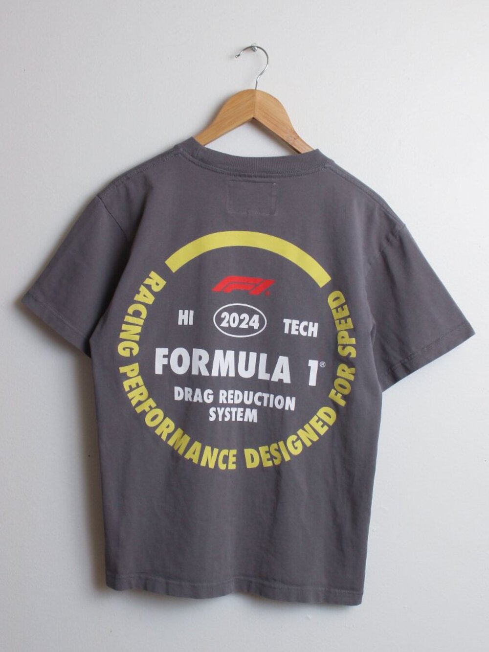Formula 1 x Pacsun Shirt Mens Small Gray Racing Tee